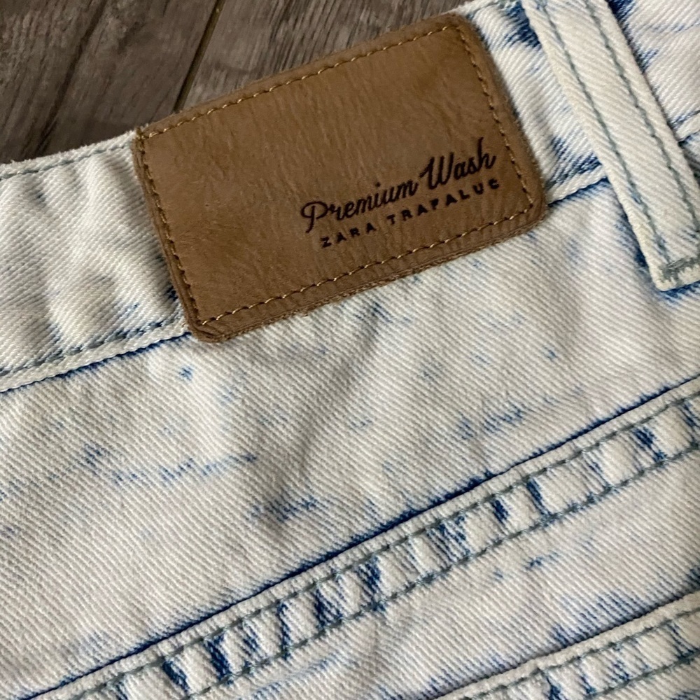 Zara Jean acid wash Premium wash collection shorts - Picture 6 of 6